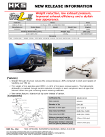 HKS 32016-AT123 HKS Hi-Power Muffler SPEC-L ZN6