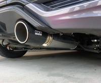 HKS 32016-KH001 HKS Hi-Power Muffler 2014+ Honda Fit Sport GK5 w/ Carbon Tips