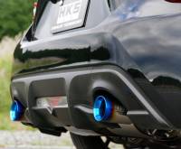 HKS 32018-AT041V HKS LEGAMAX Sports S-Tail Ti ZN6/ZC6- Burnt Tips