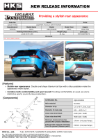 HKS 32018-AT063 HKS LEGAMAX Premium RAV4 MXAA54