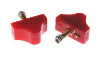 Energy Suspension - Energy Suspension 9.9154R Energy Suspension GM Lower B Stop Single Hump Set - Red - Image 3