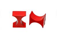 Energy Suspension 9.9161R Energy Suspension 2 X 2 Shock Isolator Set - Red