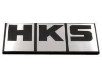 HKS - HKS 51003-AK027 HKS Silver Block Logo Emblem - Image 2