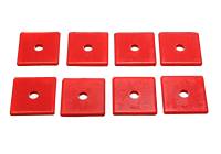 Energy Suspension 9.9533R Energy Suspension Pad - Med - 2in SQ x 7/16in ID x 1/4in H - Red