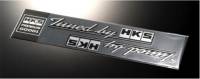 HKS - HKS 51003-AK117 HKS HKS STICKER tuned by BLACK 2pcs - Image 2
