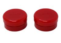 Energy Suspension 9.9552R Energy Suspension Universal End Cap Bushing Set 1.85 DIA - Red