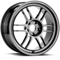 Enkei 3796704943BK Enkei RPF1 16x7 4x100 43mm Offset 73mm Bore Black Wheel  Miata 4-Lug / 02-06 Mini /  Honda & Acura 4