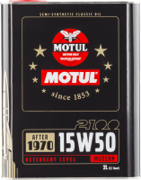 Motul 104512 Motul 15W50 Classic 2100 Oil - 10x2L