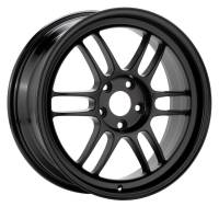 Enkei 3796804938BK Enkei RPF1 16x8 4x100 38mm Offset 73mm Bore Black Wheel Miata 4-Lug / 02-06 Mini / Honda 4-Lug