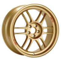 Enkei 3797808045GG Enkei RPF1 17x8 5x100 45mm Offset 73mm Bore Gold Wheel 02-10 WRX & 04 STI