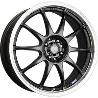 Enkei 409-875-10BK Enkei J10 18x7.5 4x100/114 42mm Offset 72.62mm Bore Dia Matte Black w/ Machined Lip Wheel