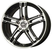 Enkei 434-875-6545BKM Enkei FD-05 18x7.5 5x114.3 45mm Offset Black Machined Wheel