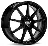 Enkei 441-670-0138BK Enkei EDR9 16x7 4x100/114.3 38mm offset 72.6 Bore Diameter Matte Black Wheel