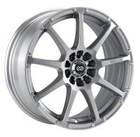 Enkei 441-780-2645SP Enkei EDR9 17x8 5x112/114.3 45mm Offset 72.6 Bore Dia Silver Wheel