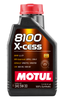 Motul 108944 Motul Synthetic Engine Oil 8100 5W30 X-CESS 1L