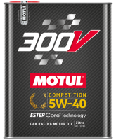 Motul 110817 Motul 2L Synthetic-ester Racing Oil 300V COMPETITION 5W40 10x2L