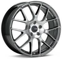 Enkei 467-885-6535HS Enkei Raijin 18x8.5 35mm Offset 5x114.3 Bolt Pattern 72.6 Bore Diameter Hyper Silver Wheel