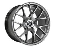 Enkei 467-885-6550HS Enkei Raijin 18x8.5 50mm Offset 5x114.3 Bolt Pattern 72.6 Bore Diameter Hyper Silver Wheel
