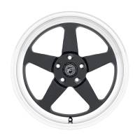 Forgestar - Forgestar F09182062P50 Forgestar D5 Drag 18x12 / 5x120.65 BP / ET50 / 8.5in BS Gloss Black Wheel - Image 2