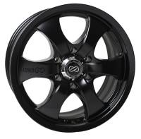 Enkei 482-290-9530BK Enkei M6 Universal Truck & SUV 20x9 30mm Offset 6x135 Bolt Pattern 87mm Bore Black Wheel
