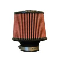 Injen X-1012-BR Injen High Performance Air Filter - 2.50 Black Filter 6 Base / 5 Tall / 5 Top