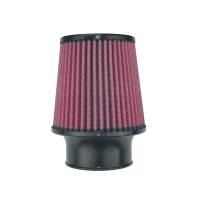 Injen X-1017-BR Injen High Performance Air Filter - 3.00 Black Filter 6 Base / 5 Tall / 4 Top - 45 Pleat