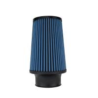Injen X-1078-BB Injen NanoWeb Dry Air Filter 3.00in Neck 5.00in Base 7.00in Tall 4.00in Top 45 Pleats 9.05in Height