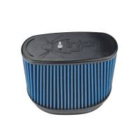 Injen - Injen X-1083-BB Injen NanoWeb Dry Air Filter 6.70x4.54 Oval neck/ 7.69 x 5.68 Base/ 7.25 Tall w/Barb Fit - 70 Pleat - Image 4