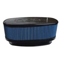 Injen X-1089-BB Injen NanoWeb Dry Air Filter 8.725x3.940 Oval neck w/ShurLok/10.375x5.590 Base/4.20 Tall