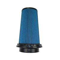 Injen X-1110-BB Injen NanoWeb Dry Air Filter- 4in Flange ID 6in Twist Lock Base 8.8in Media Height 4in Top