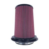Injen X-1116-BR Injen 8-Layer Oiled Cotton Gauze Air Filter 5in Flange ID 8in Base/ 7.9in Height/ 5.3in Inertia Top