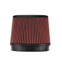 Injen X-1129-BR Injen 8-Layer Oiled Cotton Gauze Air Filter/ Oval ID Oval Base/5.55in Media HT/7in x 2.75in Oval Top