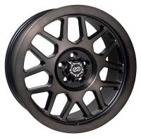 Enkei 526-780-8030BB Enkei Matrix 17x8 5x100 30mm Offset 71.6mm Bore Brushed Black Wheel
