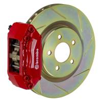 Brembo 1A5.6003A2 Brembo 87-91 M3 (E30) Front GT BBK 4 Piston Cast 2pc 330x28 1pc Rotor Slotted Type-1-Red