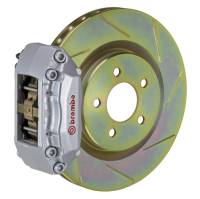 Brembo 1A5.6003A3 Brembo 87-91 M3 (E30) Front GT BBK 4 Piston Cast 2pc 330x28 1pc Rotor Slotted Type-1-Silver