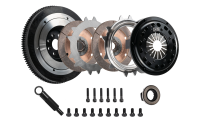 DKM Clutch MR-034-041 DKM Clutch VW Corrado/Golf/GTI (1.8T) Ceramic Twin Disc MR Clutch w/Flywheel (650 ft/lbs Torque)