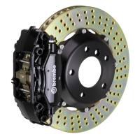 Brembo 1C1.6001A1 Brembo 02-06 Mini Cooper Front GT BBK 4 Piston Cast 2pc 320x28 2pc Rotor Drilled-Black