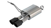Borla 11987CB Borla 14-24 Mini Cooper S (F55) S-Type Axle-Back Exhaust System - Black Coated Tips - Fits 2015-2024 Mini Cooper