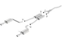 Borla - Borla 140100 Borla Cat Back system for 02-08 Audi A4 Quattro 2.0L 4cyl - Fits 2002-2008 Audi A4 Quattro - Image 4