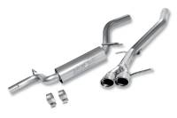 Borla 140335 Borla 07-12 VW Passat / CC 2.0L AT/MT FWD Sport SS Catback Exhaust - Fits 2007-2017 Volkswagen Passat, CC