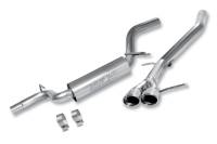 Borla - Borla 140335 Borla 07-12 VW Passat / CC 2.0L AT/MT FWD Sport SS Catback Exhaust - Fits 2007-2017 Volkswagen Passat, CC - Image 3