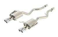 Borla 140580 Borla 13-16 BMW 335i / 435i Atak Cat back SS 3.0in, 2.25in 3.5in Tip Single Rolled - Fits 2012-2016 BMW 435i, 335i