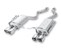 Borla 140631 Borla 13-15 Audi S3 S-Type Dual Round Rolled Catback Exhaust - Fits 2015-2020 Audi S3