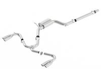 Borla 140741SB Borla 14-19 Seat Leon Cupra 2.0L AT/MT FWD 4DR Stainless Steel S-Type Catback Exhaust Brushed Tip