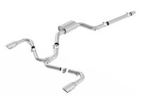 Borla 140751SB Borla 2018 Volkswagen GTI (MK7.5) 2.0T AT/MT SS S-Type Catback Exhaust w/Stainless Brushed Tips - Fits 2018-2020 Volkswagen GTI