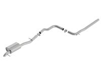 Borla 140763 Borla 2019 Volkswagen Jetta 1.4L 2.5in Pipe Dia 2.5in Tip Turn Down Pipe S Type Catback Exhaust - Fits 2019-2021 Volkswagen Jetta