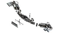 Borla 140908 Borla 20-23 Chevrolet Corvette Stingray ATAK Cat-Back Exhaust System (Euro Spec)