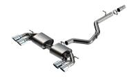 Borla 141029 Borla 22-25 Volkswagen Golf R S-type Cat-Back Exhaust - Dual 4.5in Stainless Tips - Fits 2022-2025 Volkswagen Golf R