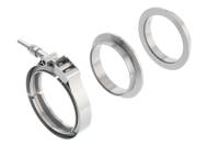 Borla 18009 Borla Universal 3in Stainless Steel 3pc V-Band Clamp w/ Male and Female Flanges