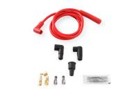 ACCEL - BDDP 170500R Single Wire Replacement Kit - Straight and 90 Spark plug boots - Universal - Red - Image 4